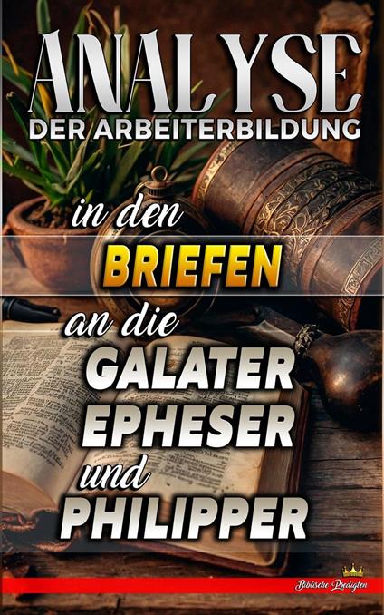 Analyse der Arbeiterbildung in den Briefen an die Galater, Epheser und Philipper