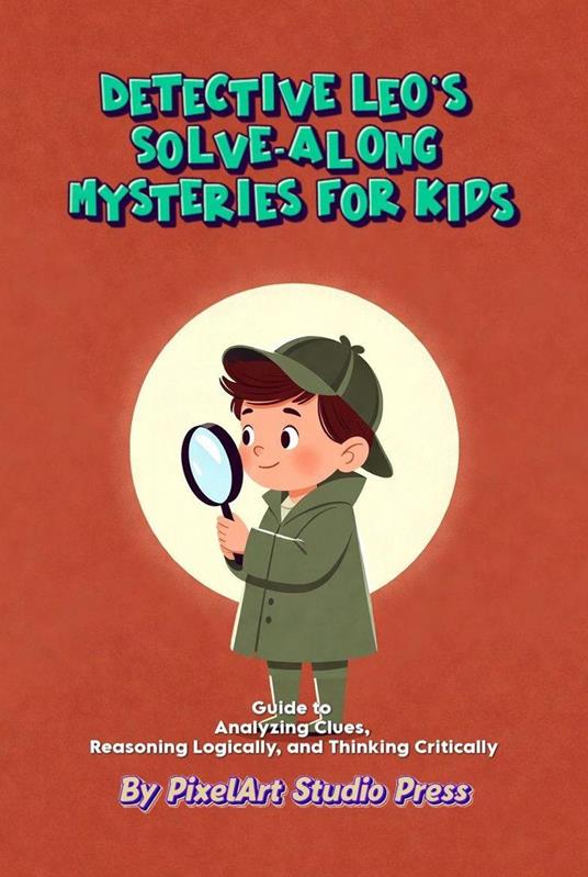Detective Leo’s Solve-Along Mysteries for Kids - PixelArt Studio Press - ebook