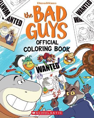 Bad Guys Coloring Book - Scholastic - cover