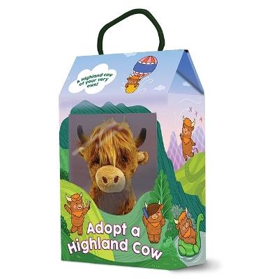 Adopt a Highland Cow (Adopt A...): Book and Plush - Scholastic - cover