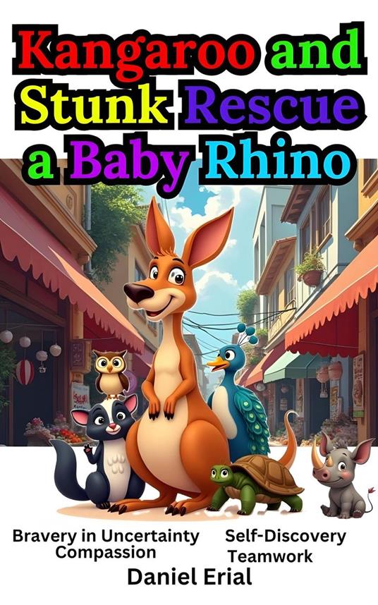 Kangaroo and Stunk Rescue a Baby Rhino - Daniel Erial - ebook