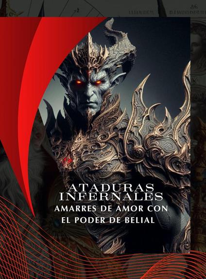 ATADURAS INFERNALES: AMARRES DE AMOR CON EL PODER DE BELIAL (Spanish Edition)
