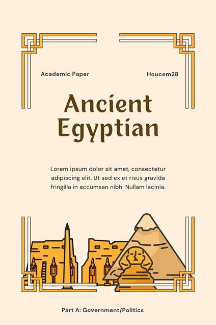 Ancient Egyptian: Government/Politics