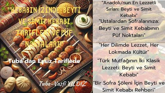 "Kebabin Izinde: Beyti ve Simit Kebabi Tarifleri ve Püf Noktalari"