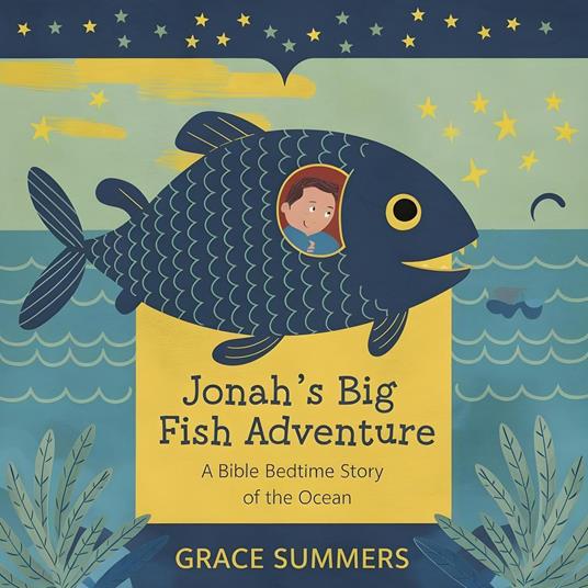 Jonah’s Big Fish Adventure: A Bible Bedtime Story of the Ocean - Grace Summers - ebook