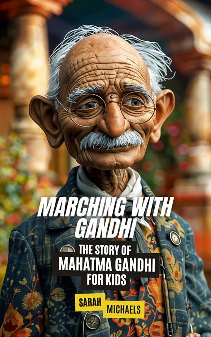Marching with Gandhi: The Story of Mahatma Gandhi For Kids - Sarah Michaels - ebook