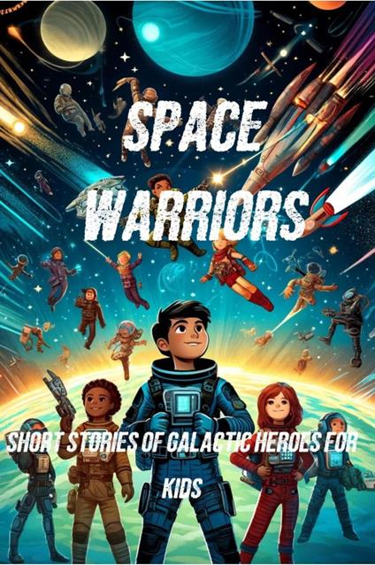 Space Warriors: Short Stories of Galactic Heroes for Kids - Exciting Space Adventures for Young Readers - Nick Creighton - ebook