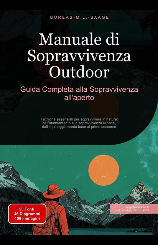 Manuale di Sopravvivenza Outdoor: Guida Completa alla Sopravvivenza all'aperto - Boreas M. L. Saage - Italiano - ebook