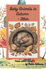 Baby Animals In Autumn - Otter