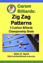 Carom Billiards: Zig-Zag Patterns - 3-Cushion Billiards Championship Shots