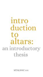 An Introductory Thesis