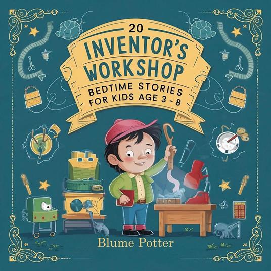 20 Inventor’s Workshop Bedtime Stories For Kids Age 3 - 8 - Blume Potter - ebook