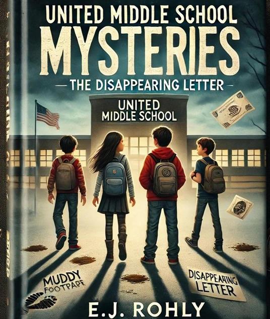 United Middle School Mysteries- The Disappearing Letter - E J Rohly - ebook