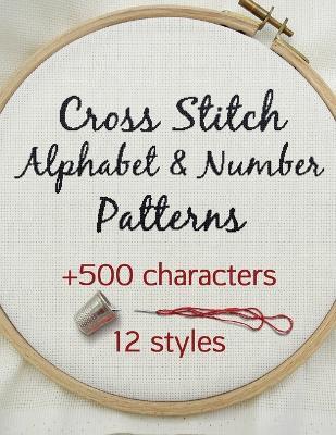 Cross Stitch Alphabet & Number Patterns - Artsy Betsy - cover
