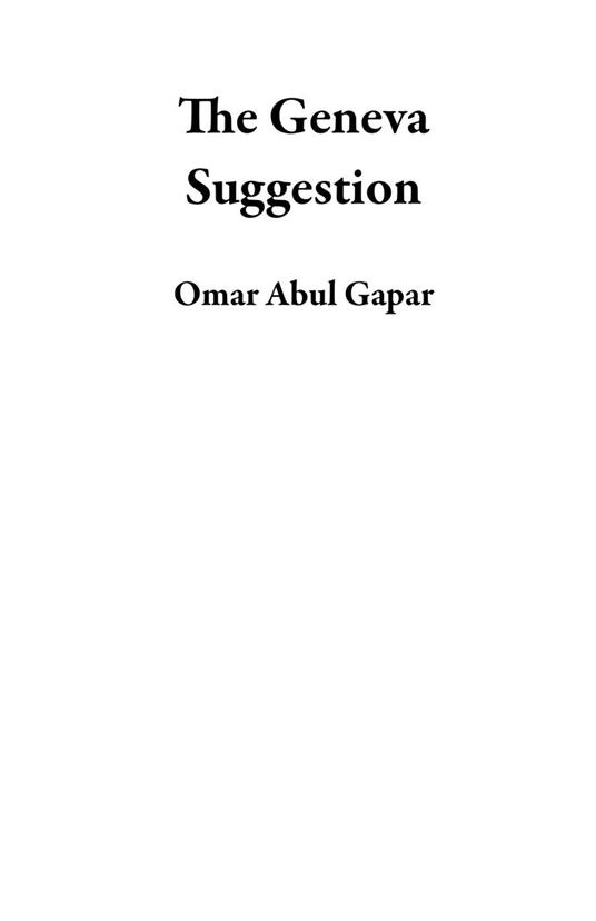 The Geneva Suggestion