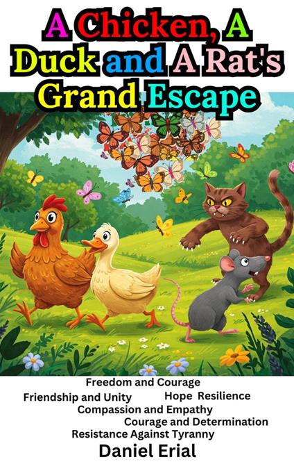 A Chicken, A Duck and A Rat's Grand Escape - Daniel Erial - ebook