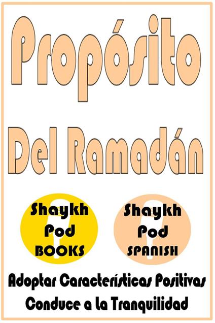 Propósito del Ramadán