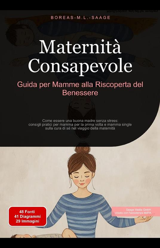 Maternità Consapevole: Guida per Mamme alla Riscoperta del Benessere - Boreas M. L. Saage - Italiano - ebook