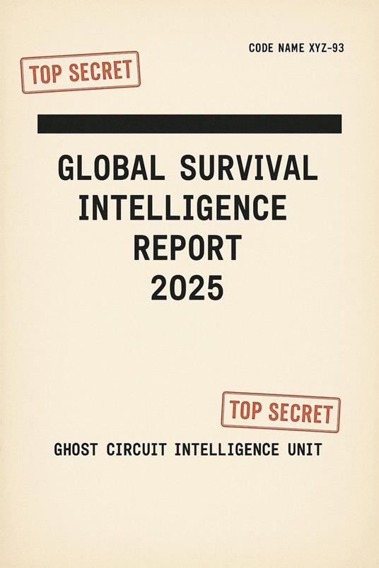 Global Survival Intelligence Report 2025: Strategic Escape Routes, Underground Bunkers, Safe Zones & Post-Collapse Protocols for WWIII Preparedness