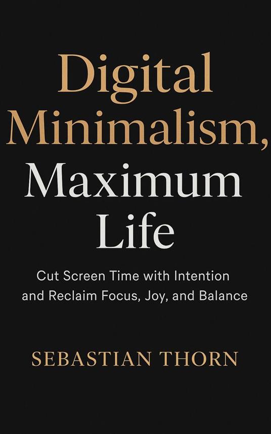 Digital Minimalism, Maximum Life: Cut Screen Time with Intention and Reclaim Focus, Joy, and Balance