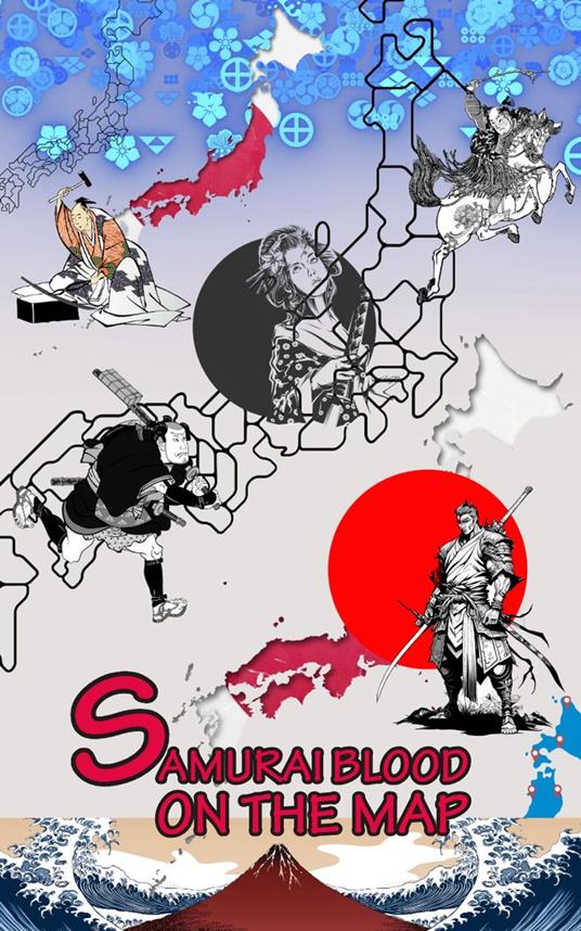 Samurai blood on the map