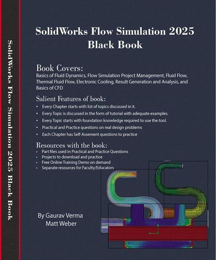 SolidWorks Flow Simulation 2025 Black Book