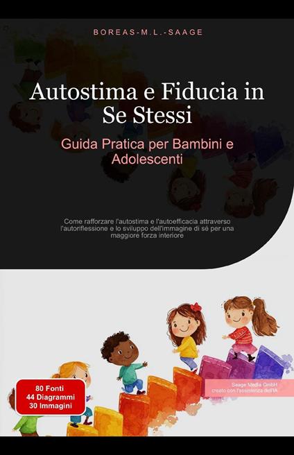 Autostima e Fiducia in Se Stessi: Guida Pratica per Bambini e Adolescenti - Boreas M. L. Saage - Italiano - ebook