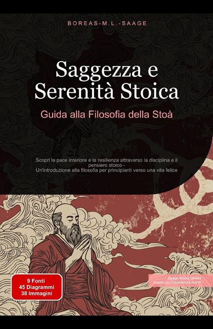 Saggezza e Serenità Stoica: Guida alla Filosofia della Stoà - Boreas M. L. Saage - Italiano - ebook