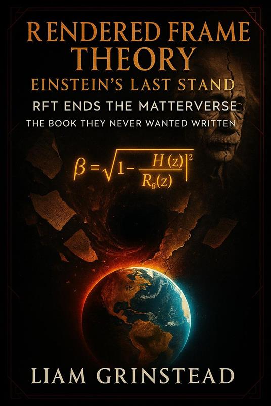 Rendered Frame Theory - Einstein’s Last Stand: RFT Ends The Matter-verse