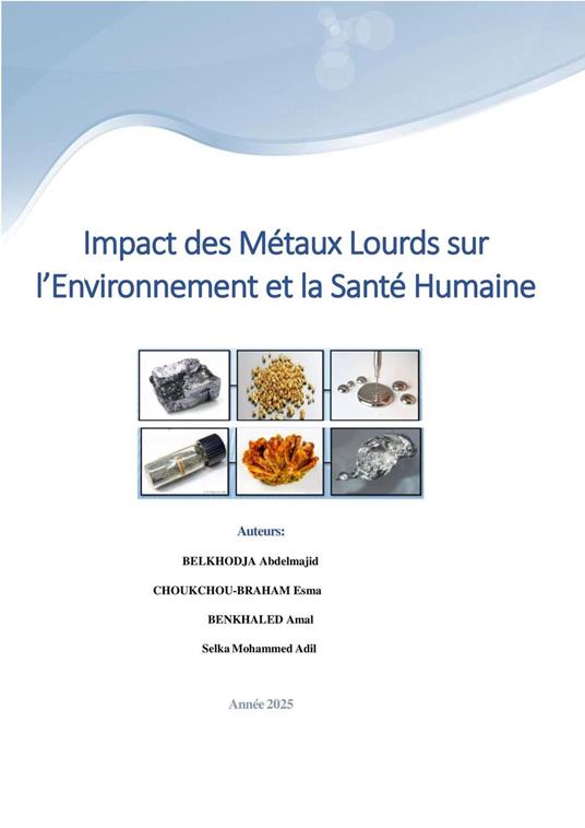 Impact des Métaux Lourds sur l’Environnement et la Santé Humaine