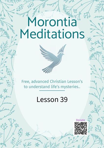 Morontia Meditations: Lesson 39