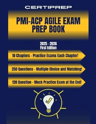 CertiPrep - PMI-ACP Agile Prep Book 2025 - 2026 - Certiprep - cover