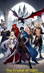 The Crystal of Light: An Epic Fantasy Romance Heist Thriller LitRPG Adventure