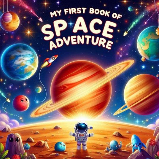 My First Book of Space Adventure": "Fun Planet Facts, Activities, and Pictures for Kids Ages 4-6" - Miles whitetaker - ebook