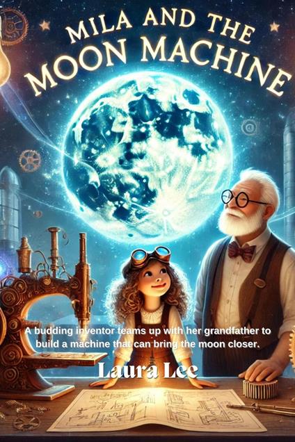 Mila and the Moon Machine: A budding inventor teams up with her grandfather to build a machine that can bring the moon closer.