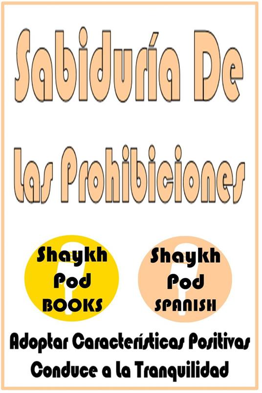 Sabiduría De Las Prohibiciones