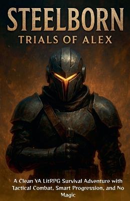 Steelborn: Trials of Alex: A Clean YA LitRPG Survival Adventure with Tactical Combat, Smart Progression, and No Magic - Rabea Hadi - cover