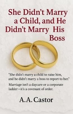 She Didn't Marry a Child, and He Didn't Marry His Boss - A a Castor - cover