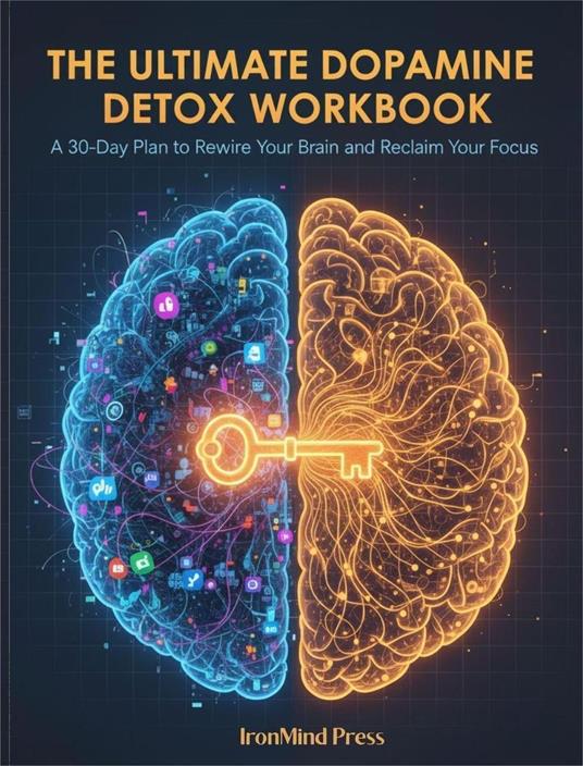 The Ultimate Dopamine Detox Workbook: Reclaim Your Focus, Find Fulfillment, and Master Your Attention