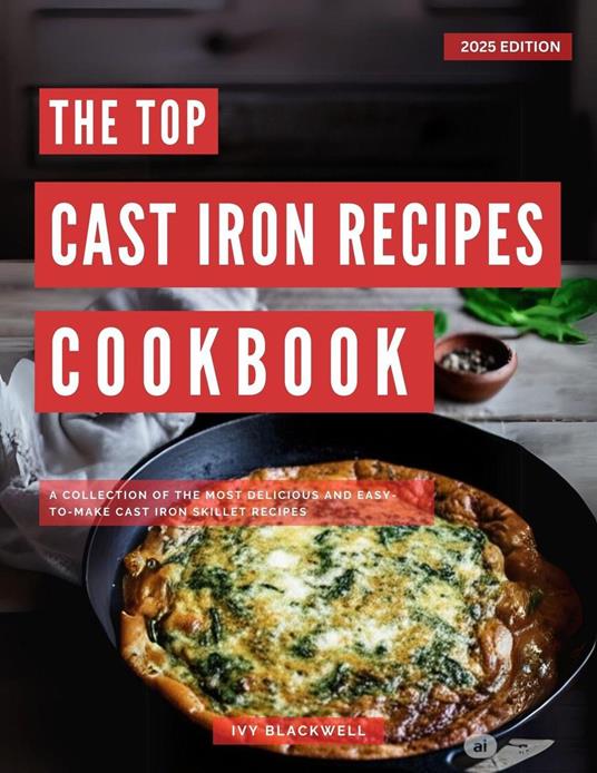 The Top Cast Iron Recipes Cookbook: A Collection of the Most Delicious and Easy-to-Make Cast Iron Skillet Recipes!
