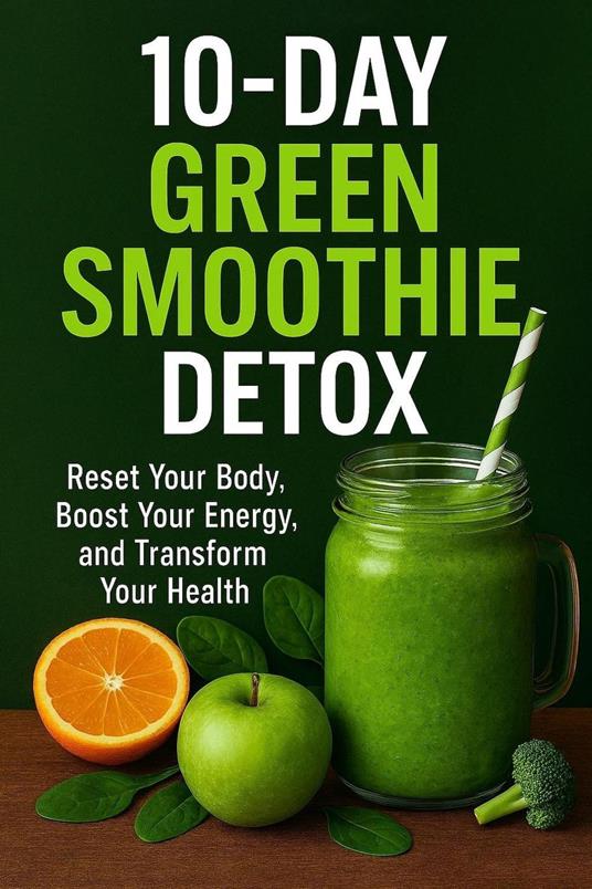 10-Day Green Smoothie Detox: Reset Your Body, Boost Your Energy, and Transform Your Health