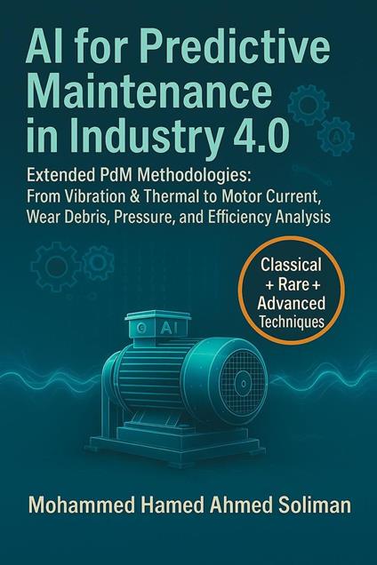 AI for Predictive Maintenance in Industry 4.0: Extended PdM Methodologies: From Vibration & Thermal to Motor Current, Wear Debris, Pressure, and Efficiency Analysis