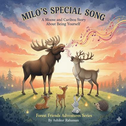 Milo's Special Song: A Moose and Caribou Story About Being Yourself - Ashikur Rahman - ebook