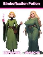 Bimbofication Potion
