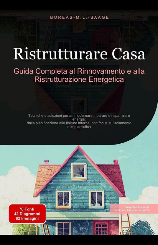 Ristrutturare Casa: Guida Completa al Rinnovamento e alla Ristrutturazione Energetica - Boreas It. M. L. Saage - ebook