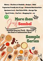 More Than Just Sambal - Sample Series . Sambal Starter Pack - Discover the Soul of Indonesian Heat
