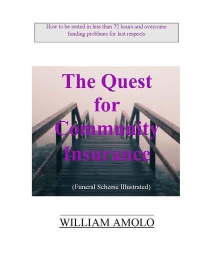 The Quest For Community Insurance