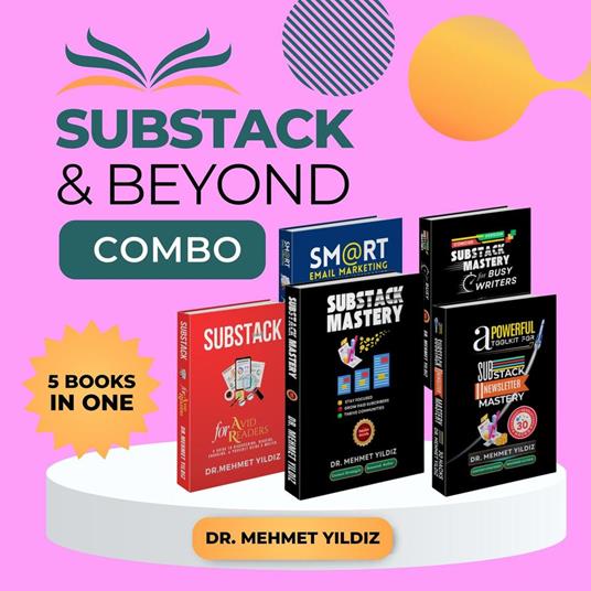 Substack & Beyond Combo for 5 Books in One