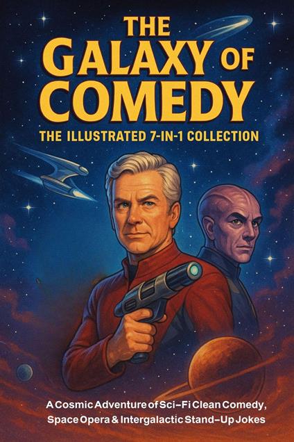 The Galaxy of Comedy The Illustrated 7-in-1 Collection: A Cosmic Adventure of Sci-Fi Clean Comedy, Space Opera & Intergalactic Stand-Up Jokes