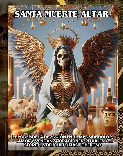 Santa Muerte: Altar. El Poder de la devoción en tiempos de dolor, amor y venganza oraciones, rituales y secretos del culto más poderoso